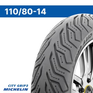 미쉐린 시티그립2 스쿠터 타이어 110/80-14 오토바이 앞 뒤 겸용 타이어