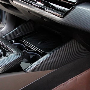 BMW 5시리즈 G60 센터페시아 컵홀더 사이드 카본 몰딩 용품