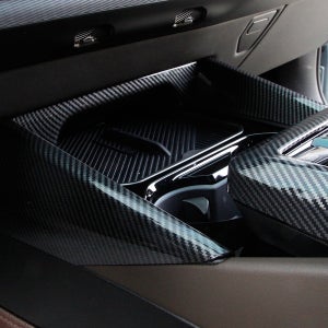 BMW i5 기어 컵홀더 사이드 카본 커버 몰딩 G60 용품