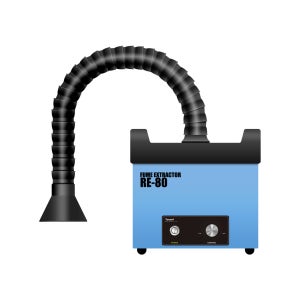 국내생산 RE-80(RG-6000) 1구 이동식 국소배기장치 연기제거 냄새제거 정화기