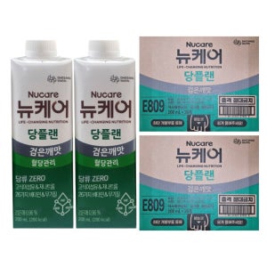 뉴케어 당플랜 검은깨맛 200ml 60팩 식이조절 어르신 노인 병문안 환자식 식사대용