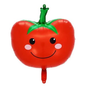 스마일파티 채소 야채 과일 풍선 호일 스마일 토마토