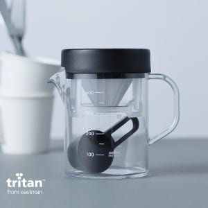 일본A.B/STRON 잘깨지지 않는 커피서버 스트론400 비이커 세트(서버+드립퍼+계량스푼)