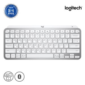 [전용케이스+이니셜각인]로지텍 코리아 MX Keys mini 무선키보드 페일그레이, 팬터그래프(Pantograph)