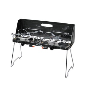 스노우라인 슬림투버너 2구 원터치점화 캠핑버너