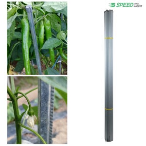 국산 고추 지지대 1800mm X 25개 작물 지지대 야생 동물 울타리망 참새 방조망