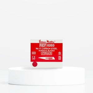 swann morton 스완모튼 블레이드 수술용 칼 NO.11 100개입 개별포장 멸균