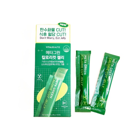바이탈뷰티 메타그린 칼로리컷 젤리 30g 10포, 2개
