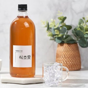 식초애 자연발효 수제 파인애플 식초 1000ml