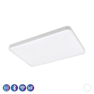 LED 에코 브이 뉴라인 직사각 거실등 150W (IOT, 삼색변환, 디밍)
