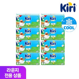 [라운지 전용] 끼리 크림치즈 딥앤크런치 플레인(3입) / 치즈과자 사무실 어린이 간식 105g, 8개