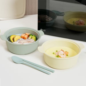 홈하우스 국산 실리콘 냄비 전자레인지 야채 만두 라면용기 그릇 계란찜 용기 찜기 1500ml