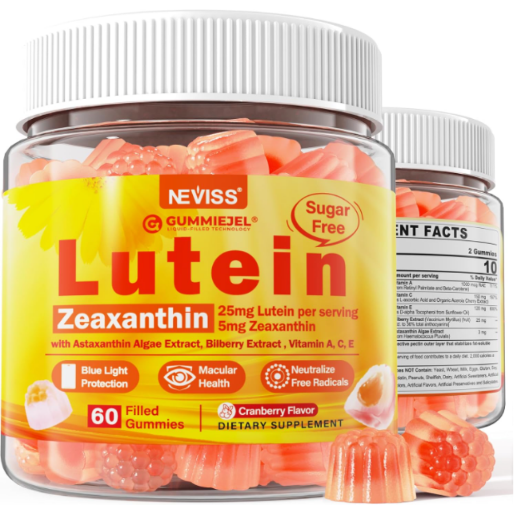 네비스 루테인 지아잔틴 <b>아스타잔틴</b> 젤리 <b>구미</b> 25mg 60개입