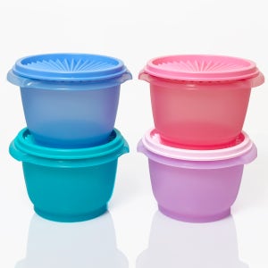 (무료배송이벤트)타파웨어 뽀삐 원터치 600ml 4인조 반찬통 타파통 양념통