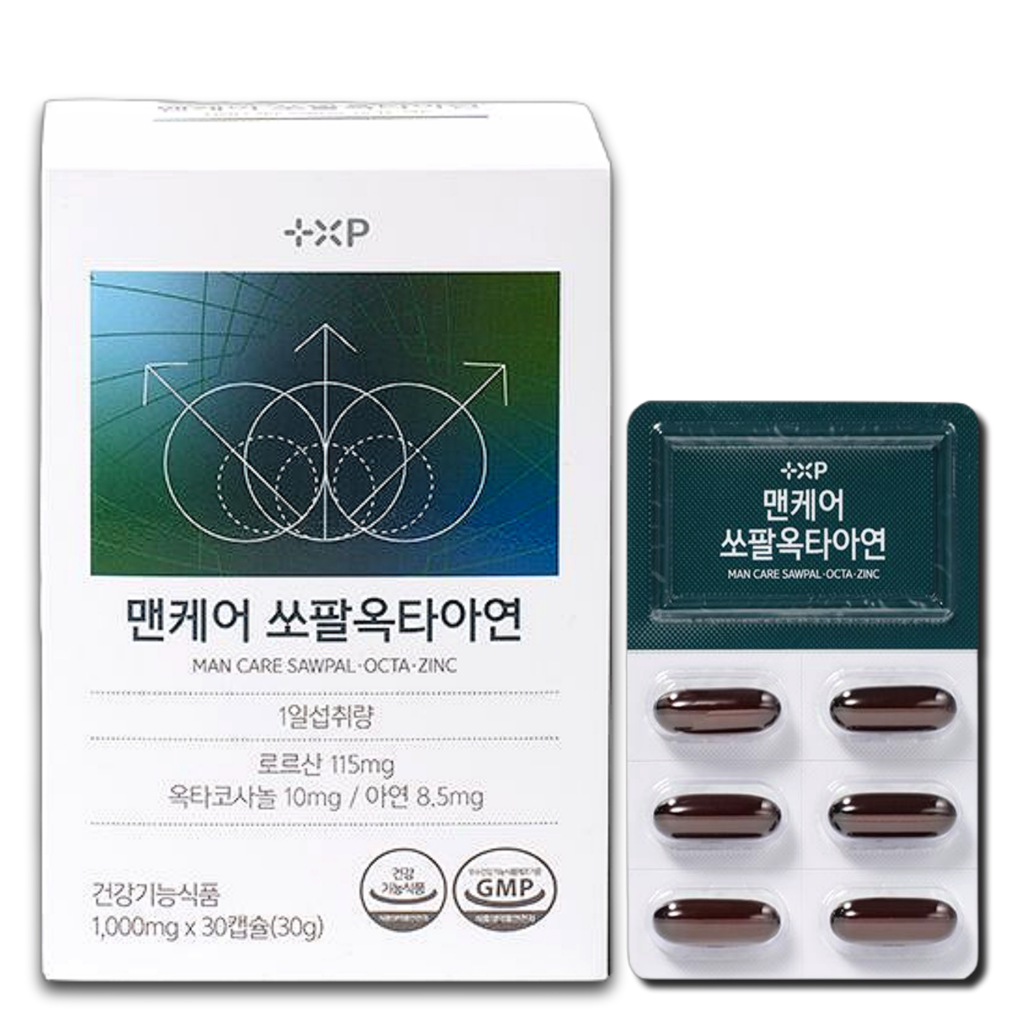 <b>쏘팔메토</b> 옥타코사놀 아연 1개월분