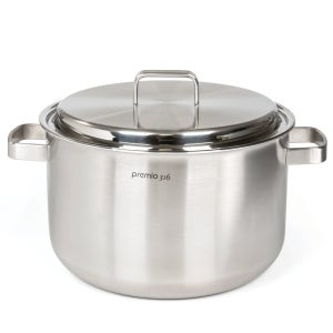 키친아트 프리미오 통5중 스텐316 곰솥 28cm 인덕션 큰냄비