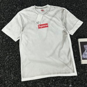 슈프림 X 메종 MM6 티셔츠 박스로고 반팔티 24SS