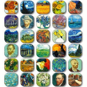 감성잇템 예쁜자석 보드판자석 냉장고 고흐 클림트 명화마그넷 이쁜 디자인 아기자기 귀여운소품