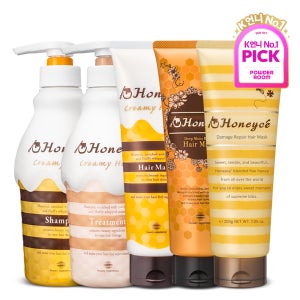 [마님파이브X허니체] 허니체 헤어팩 샴푸 트리트먼트 3종 선택 세트