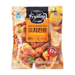 대림선 Fryday 오븐구이 치킨봉 300g x 6개