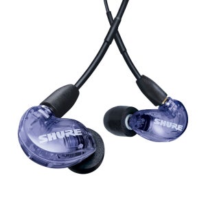 SHURE SE215SPE Purple 슈어 이어폰 2년보증AS