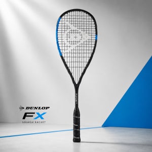 던롭 FX 시리즈 125 128 프로 스쿼시라켓 알리파라그 강력한 파워와 정교함