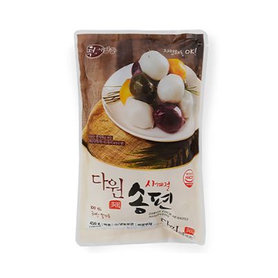 천번을 치대어 쫄깃한 다원 사계절 송편 450g