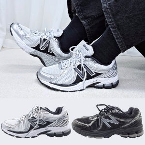 국내매장품 뉴발란스 860 V2 블랙 메탈릭 화이트 블랙 XC XD