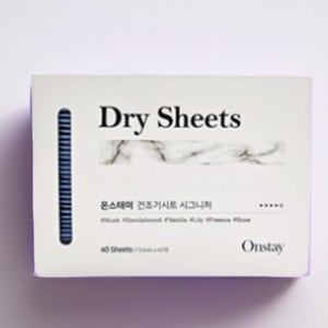 에어드레서 시트 시트지 섬유 유연제 유연 의류 관리기시트