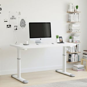 컴퓨터책상 1인용 게이밍 노트북 조립식 높이조절 철제 800x600