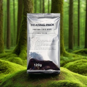 발열제 비화식 발열팩 캠핑 취사 휴대용120g