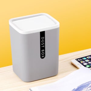 니니마켓 더스트박스 스윙 미니 휴지통(그레이) .