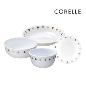 코렐 씨드 신 1인세트 4P 직장인 대학생 자취 1인가구 접시 그릇 선물 추천