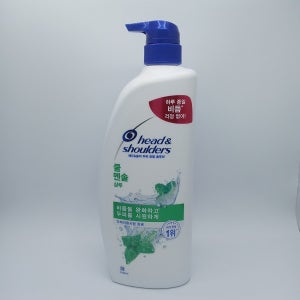 헤드앤숄더 쿨 멘솔 샴푸 850ml x 1개