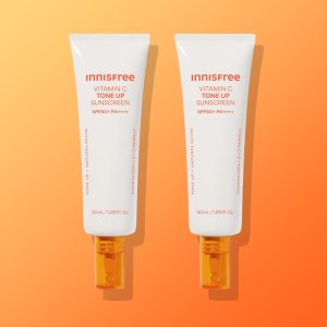 [신제품/광노화케어] 비타민C 잡티 톤업 선크림 SPF 50+ PA++++ (미백,UV에이징) 50ml, 2개