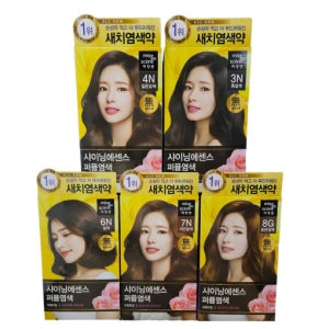 미쟝센 샤이닝에센스 새치 염색약 100g