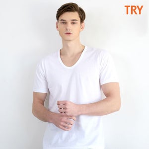 트라이 남자 프레쉬 코튼 순면 반팔 런닝 5매세트