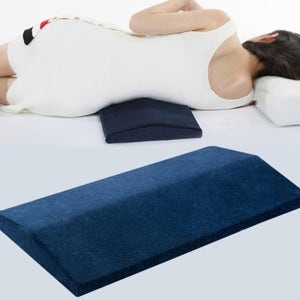 침대허리쿠션 침대등쿠션 받침 요추 등받이 베개