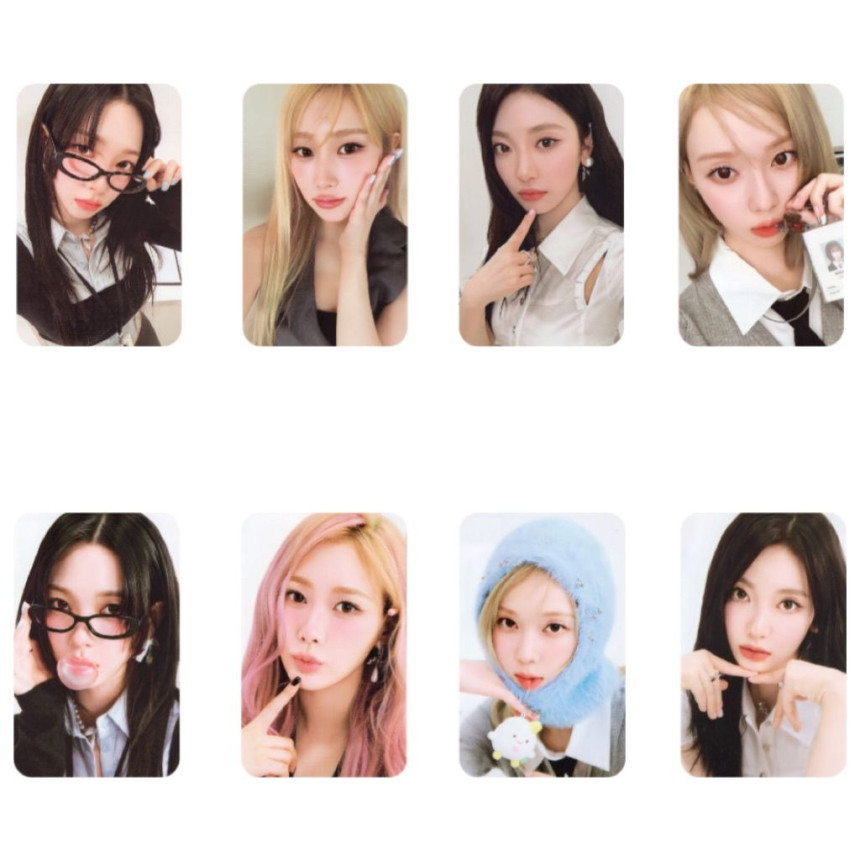 에스파 포카 미니 5집 사인 카드 스페셜 카드 앨범 포토카드 Aespa 카리나 윈터 지젤 닝닝