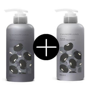 청미정 흑곡 샴푸 500ml + 트리트먼트 500ml 세트