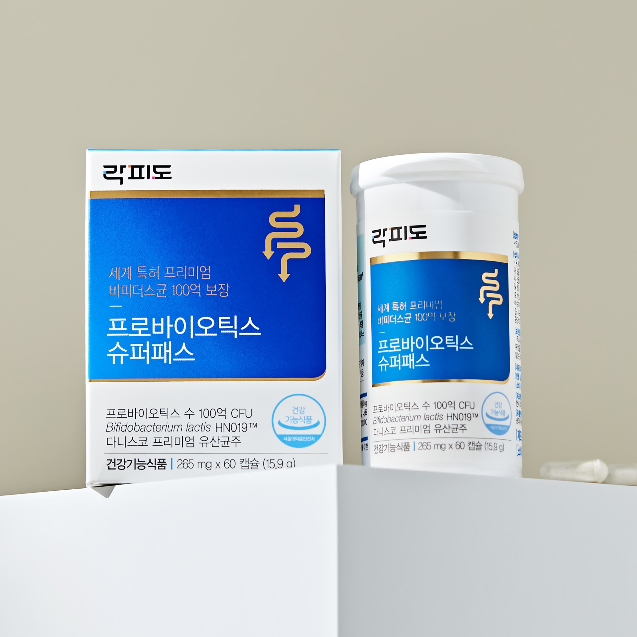 <b>락피도 프로바이오틱스 슈퍼패스</b> /세계프리미엄 100억 유산균 60캡슐, 1개