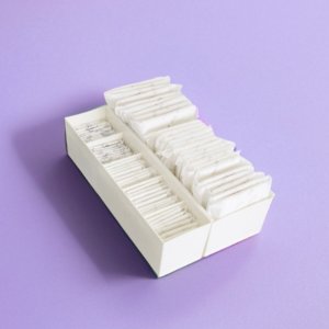 아기 손수건 보관 아크릴 속옷 보관함 옷장 안 서랍장 자취 필수템 2+2 연결형 1세트