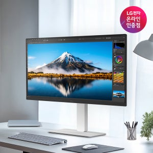 [결제가 34만] LG전자 27US550 68.4cm IPS 4K UHD 60Hz 피벗 틸트 스위블 엘리베이션