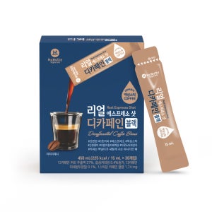 맥널티 리얼 에스프레소 샷 블랙 디카페인 액상커피 30개입
