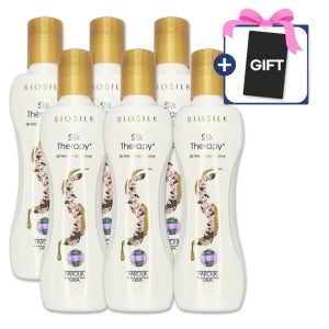 실크테라피 3D 볼류마이징 미용실 헤어에센스 폴리쉬오일 플로럴, 150ml, 6개