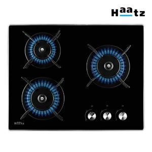 하츠 빌트인가스레인지 3구 GC-3606EDRH 후드연동 법랑 매립형