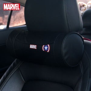 마블히어로 캡틴아메리카 메모리폼 원형 목쿠션