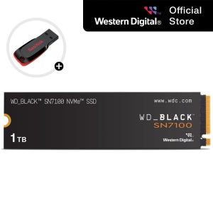 WD SSD NVMe M.2 SN7100 고성능 컴퓨터 게이밍 PS5호환 1TB