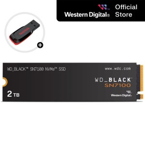 WD SSD NVMe M.2 SN7100 고성능 컴퓨터 게이밍 PS5호환 2TB