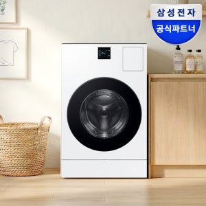 삼성 비스포크 AI콤보 세탁25kg 건조15kg 일체형 1등급 화이트 WD80F25CHW